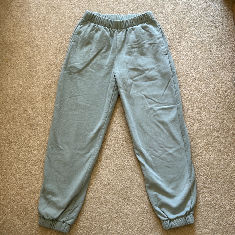 Brandy Melville Sage Green Sweatpants